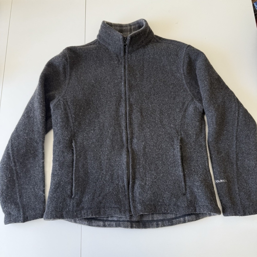 Woolrich Women's Wool Coat Gray Size SEE MEASUREMENTS As-Is Vintage Technowool